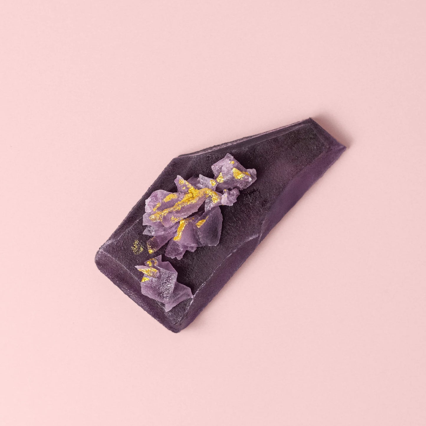 Comstible Crystal mit Violett